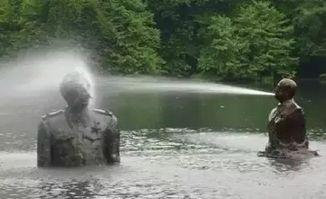 带你吃瓜奇葩喷泉