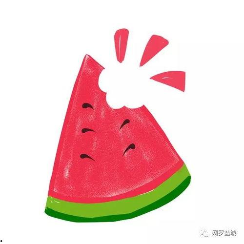 夏天吃瓜画画,夏日瓜香绘意趣